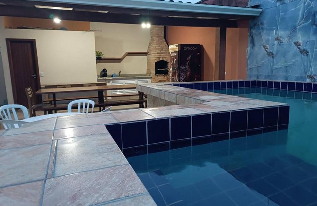 Casa com Piscina e churrasqueira/mar casado