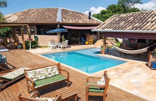 Casa de campo em Itupeva com vista para montanha