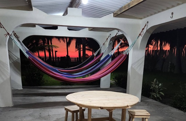 Casa de playa: Rancho la Tortuga en playa cangrejera la Libertad.
