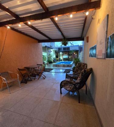 Casa de Praia BrisaPart - Piscina e Churrasqueira com vista - Praia do Sapê