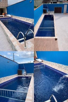 Casa de Praia com Piscina em Itanhaém