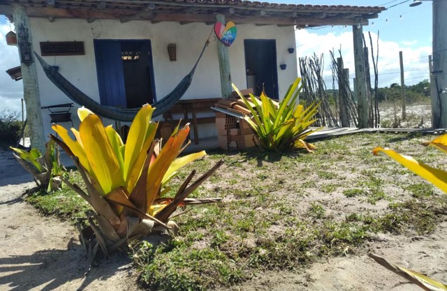 Casa di Gabi , pôr do sol . Caraíva - BA