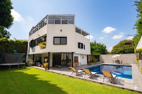 Casa Luan, Pool & Amenities in Sumiya, Morelos