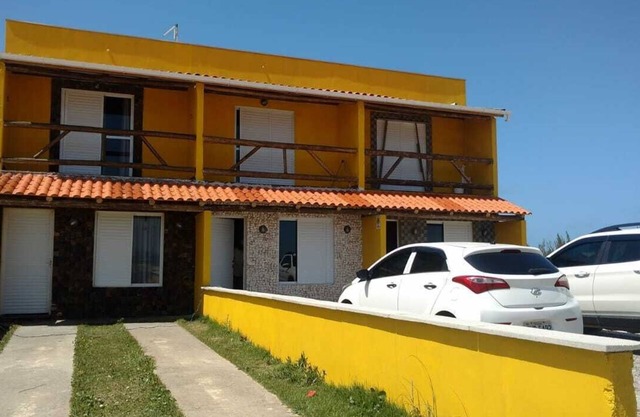 Casa Pedra Ferrugem Balcony with hammock and sea view - 180m from the beach