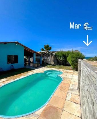 Casa Rústica em Morro Branco - na quadra da praia