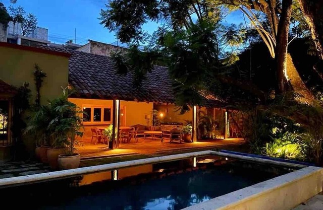 "Casa Verde" Alberca +Jardín +Diseño +Ubicación+AC