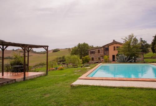 Casale meraviglioso Val d'Orcia con piscina