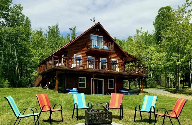 Cast Away Lodge… cast your worries away on the banks of the Miramichi River