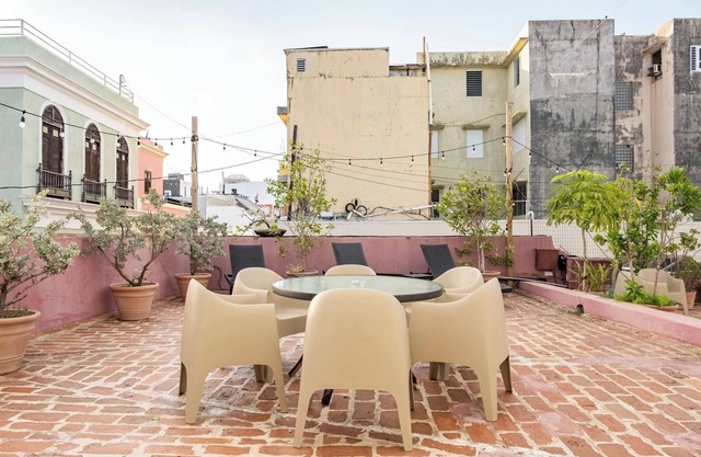 Center of Old San Juan with Rooftop Garden