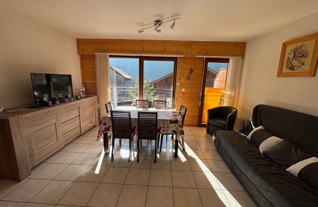 Central 3-Room Apartment with 3€/day Multi Pass in La Chapelle-d'Abondance