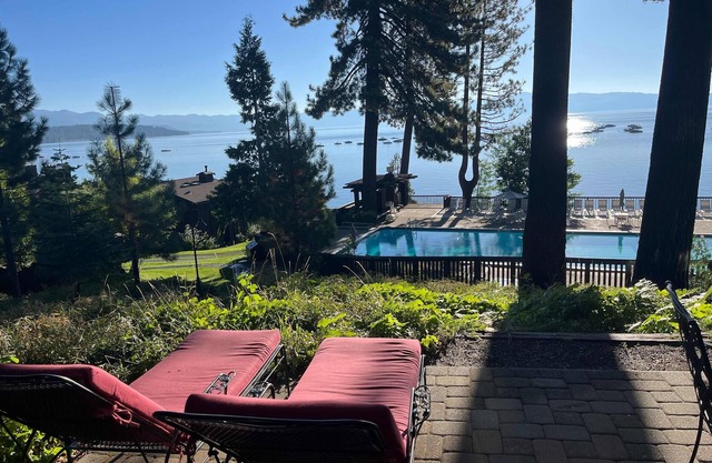 Central Tahoe Retreat | Lake Views + Walk to Shore