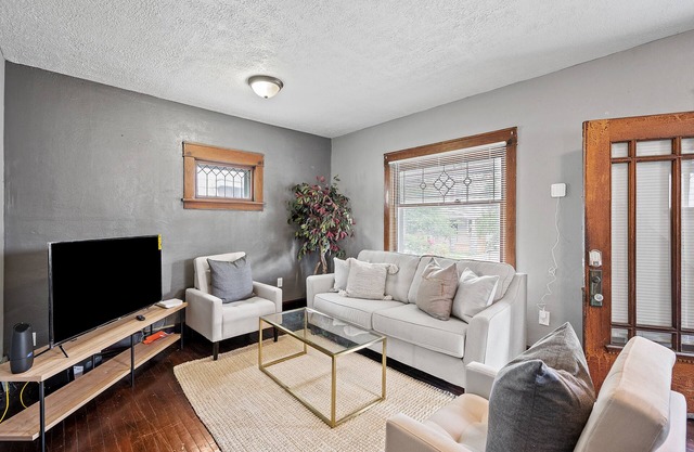 Centrally located, cheerful, spacious 3-bedroom home.