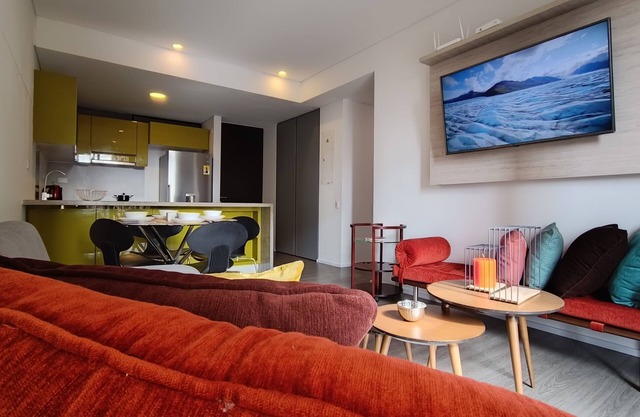 Centro Internacional Bogotá Cómodo, Completo y Moderno Apartamento