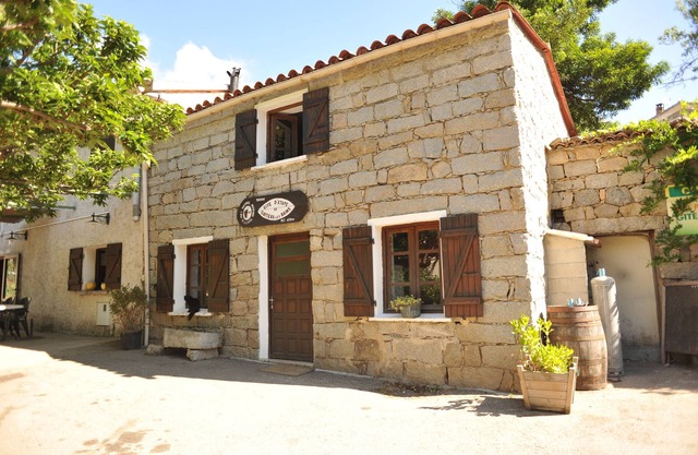 Ch 4 street side in old stone cottage.