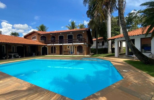 Chácara da Vó Estela high standard 7 bedrooms (4 suites) with air conditioning and private pool