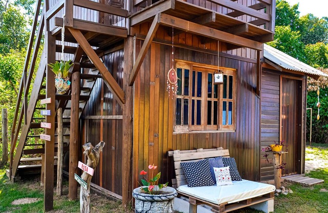 Chalé incrível com Wi-Fi e piscina em Imbituba/SC