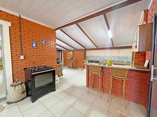 Chalé perfeito para Férias c/3 Quartos e Piscina