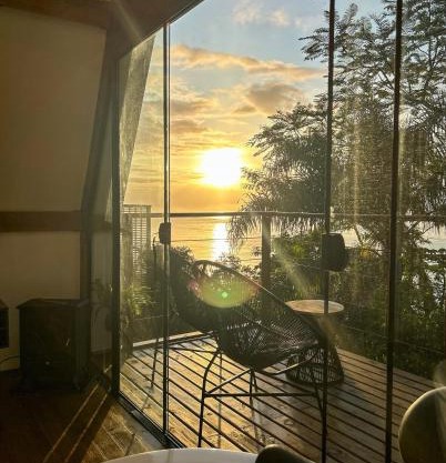 Chalé SHAKTI Vista Mar na Praia da Solidão Florianópolis