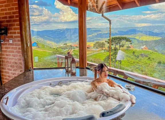 Chalés Encanto Das Pedras - Chalé Master luxo