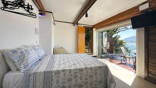 Chale Terapia com vista para o mar, WiFi e ar