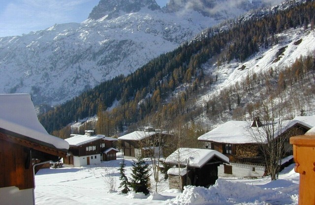 Chalet-apartment with internet access near slopes; ideal for skiers and walkers