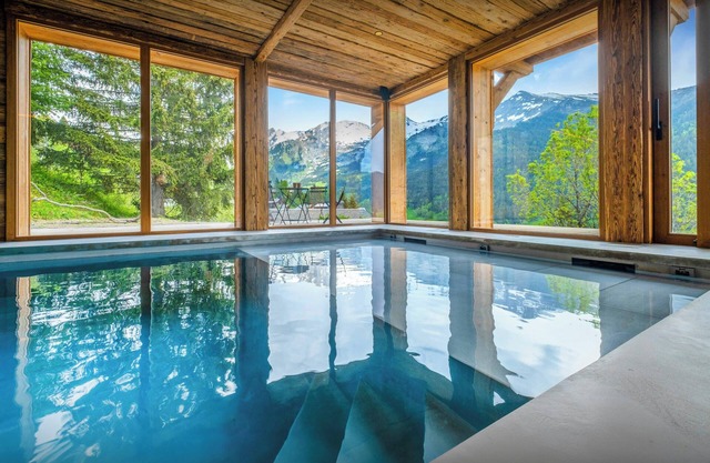 Chalet Arpitania - luxury chalet for 14 with pool and spa - OVO Network