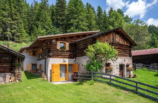 Chalet 'Baita Naibiz' with Mountain View, Private Terrace and Wi-Fi