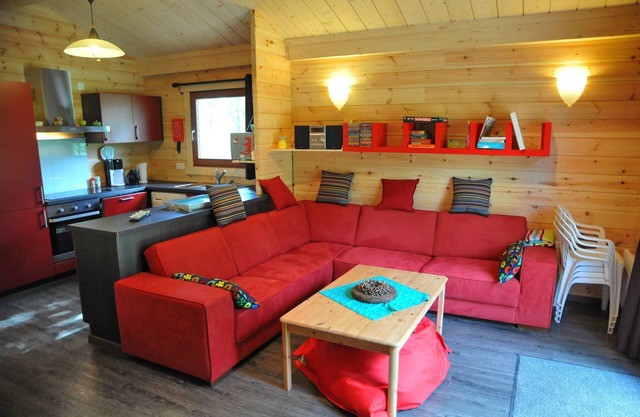 Chalet in Oignies with Wooded Surroundings