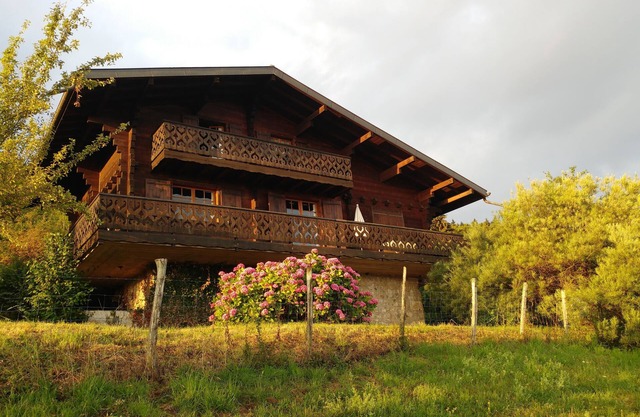Chalet in nature overlooking Lake Geneva