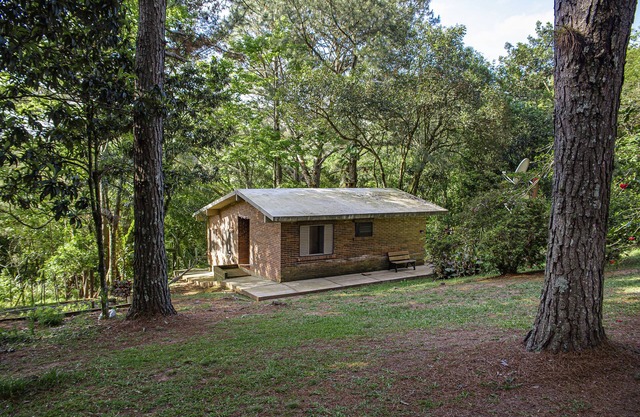 Chalet in the middle of the Atlantic forest