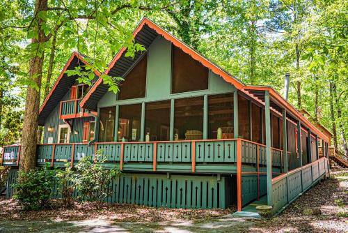 Chalet just steps away from playground