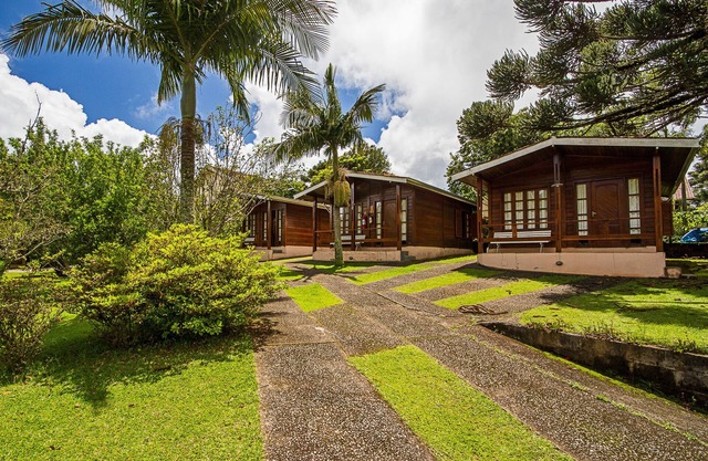 Chalets for rent.