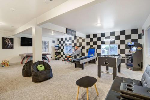 Champion Estate Epic Game Room Fire Pits & Views