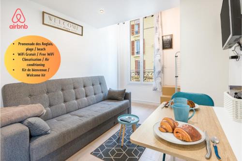 Charmant appartement climatisé à 6min de la mer