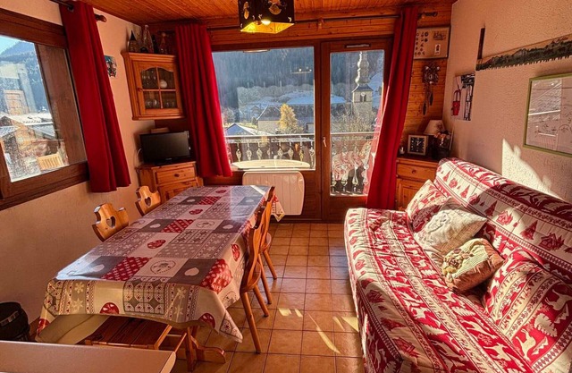 Charming 1-bedroom apartment with south-facing balcony in La Chapelle-d'Abondance