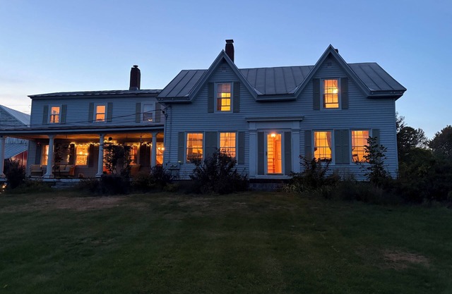 Charming 1840s farmhouse with donkeys, wood stove, fire pit, and full kitchen