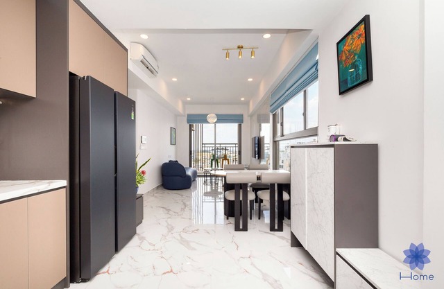 Charming 2-bedroom apartment with AC, Free Gym & Pool; 1.5km from TSN airport