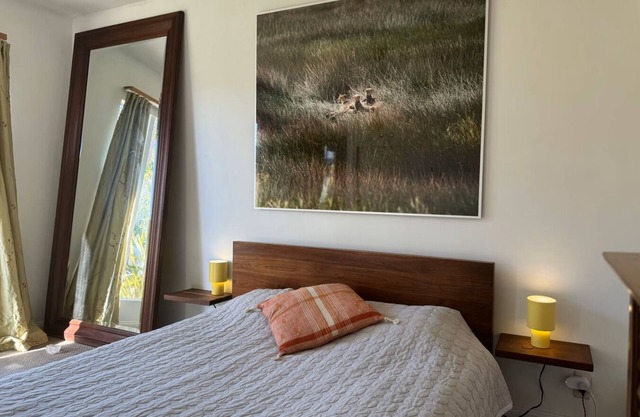 Charming 2BR House with Lush Backyard & Office