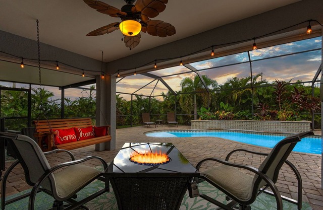 Charming 3-bedroom home with heated saltwater pool in beautiful Cape Coral