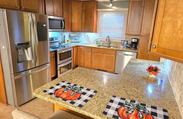Charming 3-bedroom home in peaceful Greensboro with a bedroom fireplace.