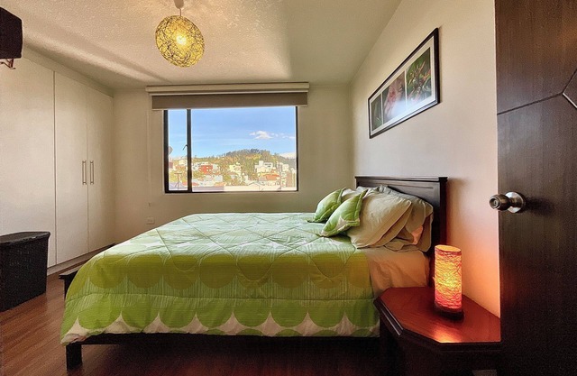 Charming Bohemian Suite with Mountain Views in Quito’s Artistic Heart