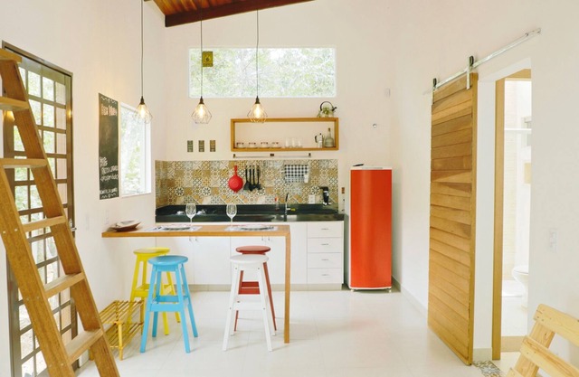 Charming Chalé do Cerrado - 2 min from Av. Main - 3 people - Wifi