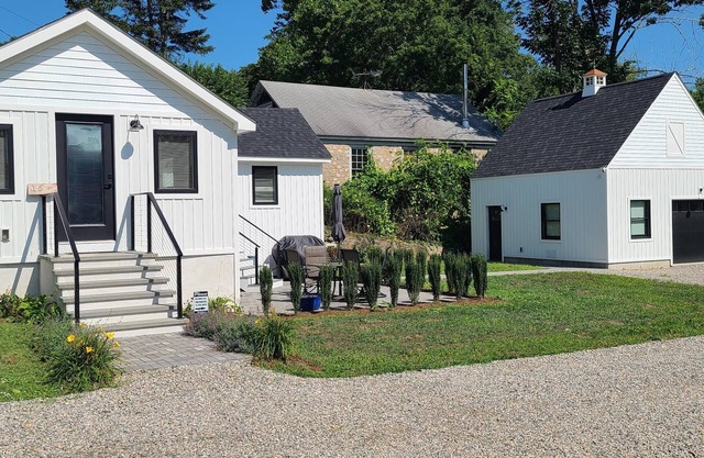 Charming brand new 2-bedroom home in beautiful Mystic Village with barn.