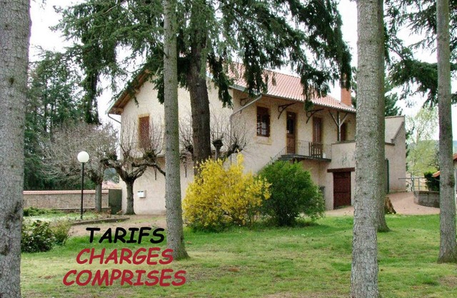 Charming cottage in Saint-André-d'Apchon, pets allowed