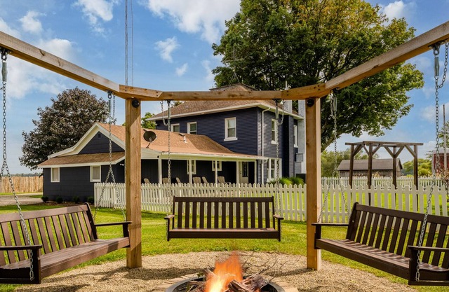 Charming farmhouse nestled along Michigan's wine trail