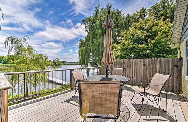 Charming Horicon Cottage + Dock on Rock River
