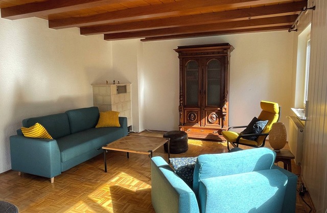Charming house with large gated beautiful garden near Lake of Constance
