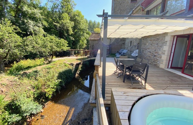 Charming mill Brittany France