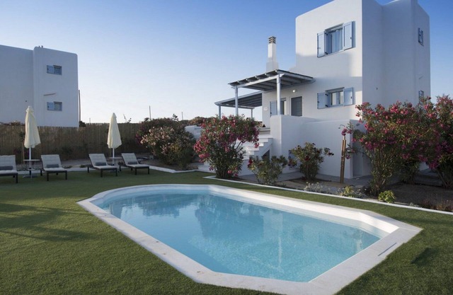 Charming Naxos Villa | 4 Bedrooms | Villa Lelouch | Spacious Outdoor Area with.