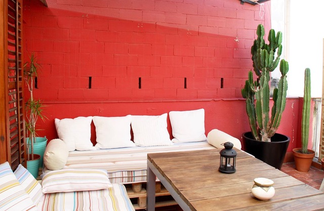 Charming Penthouse Barcelona Near Center Private Terrace Minimum stay 32 nights